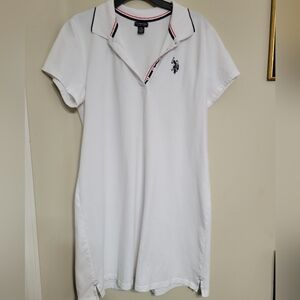 Ralph Lauren White Polo Shirt Dress